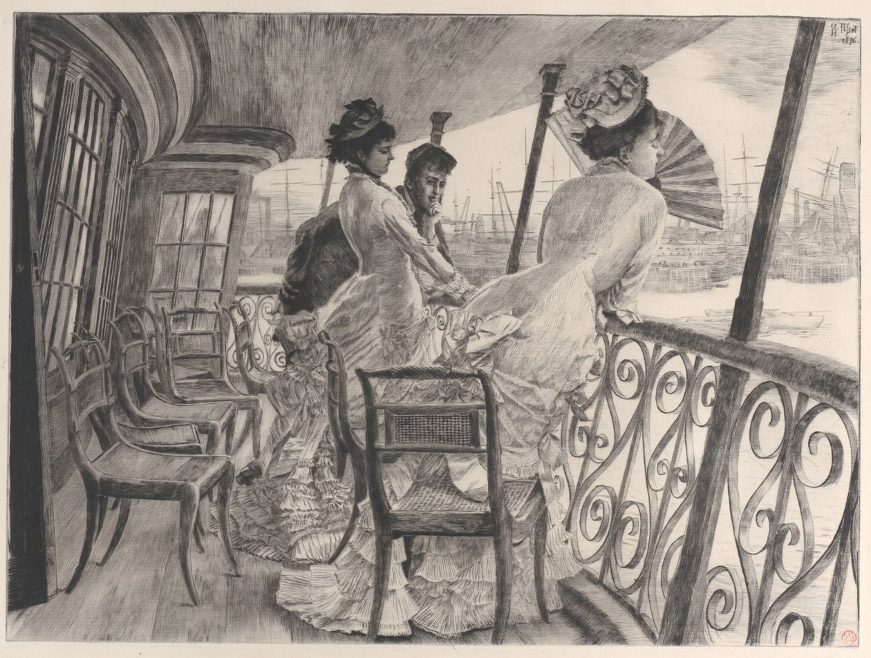 La galerie du H.M.S. Calcutta Souvenir d