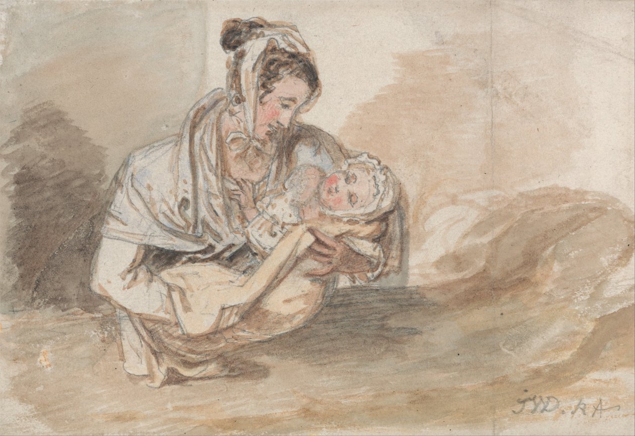 Mère et nourrisson - James Ward
