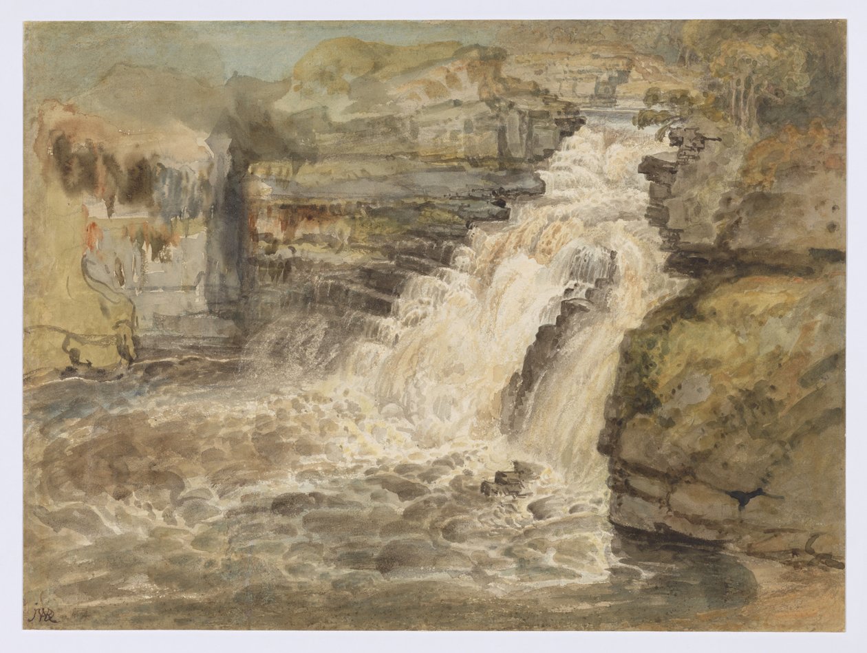 Les chutes de la Clyde après une inondation - James Ward