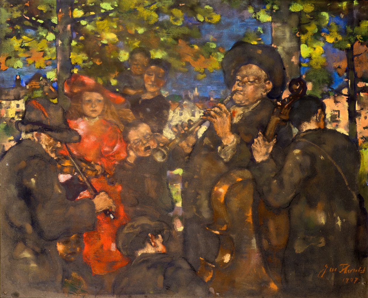 Les Musiciens - James Watterston Herald