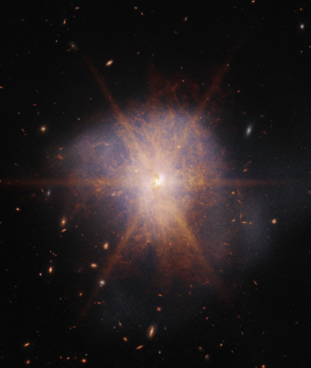 Arp 220 - James Webb Space Telescope (NASA)