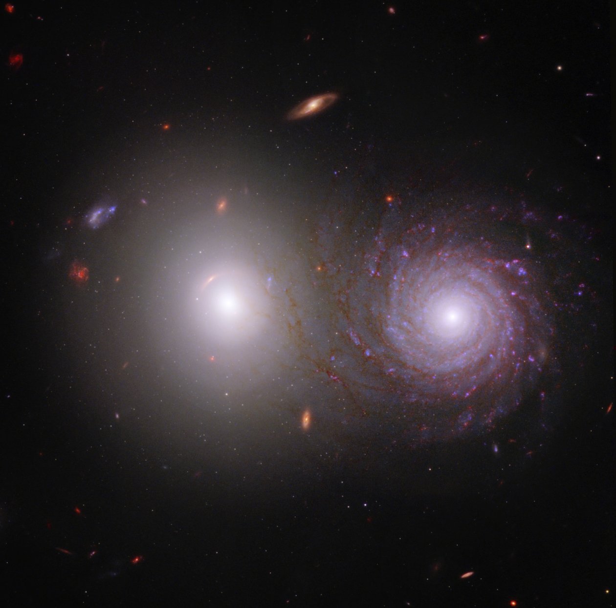 Galaxies Interagissantes VV 191 - James Webb Space Telescope (NASA)