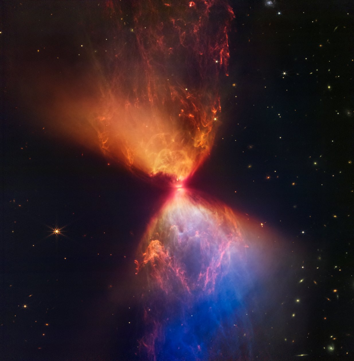 L1527 et Protostar - James Webb Space Telescope (NASA)