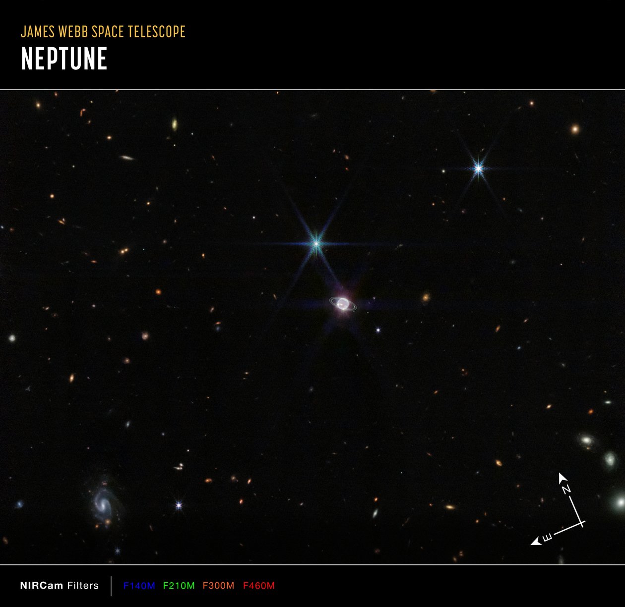 Neptune Champ Large - James Webb Space Telescope (NASA)