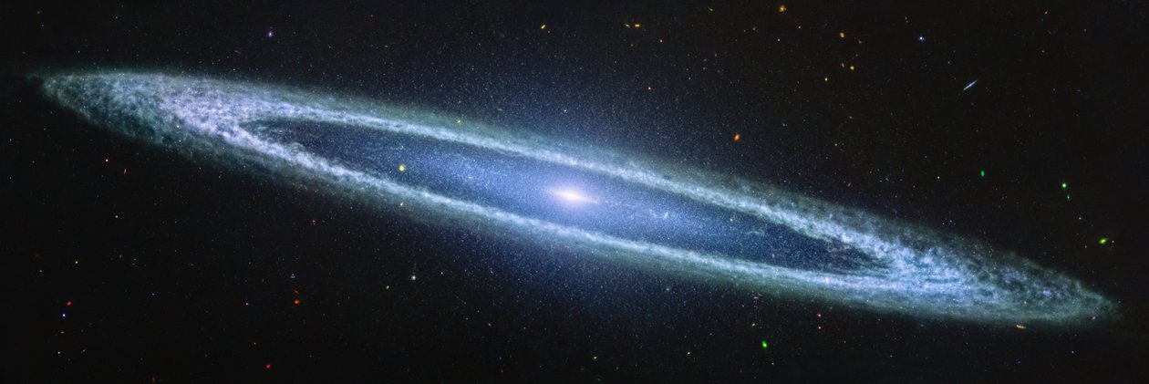 La galaxie du Sombrero (image prise par MIRI Compass) - James Webb Space Telescope (NASA)