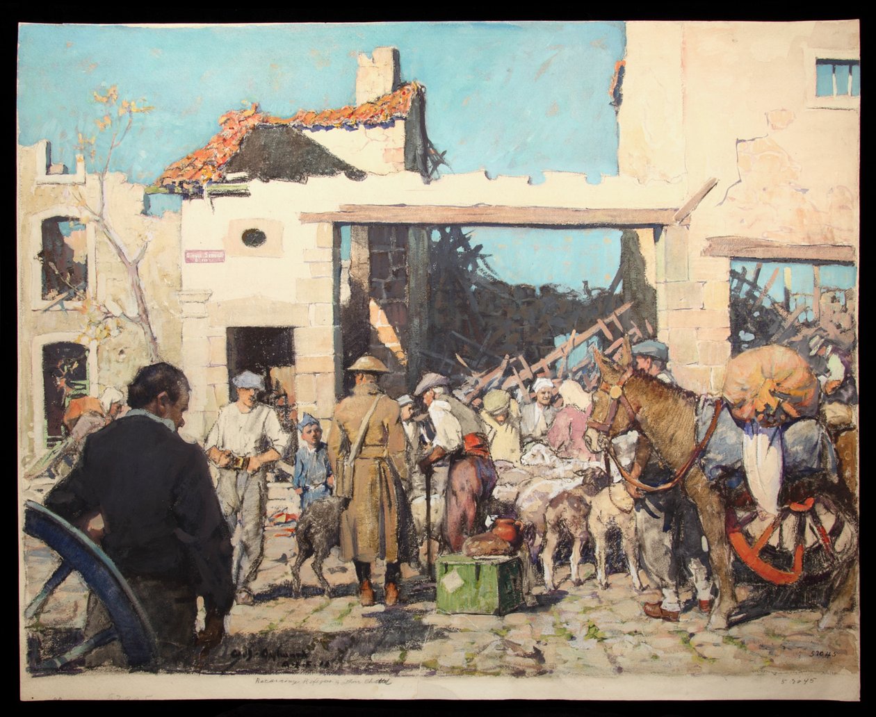 Réfugiés de retour Hatton Chattel - James de Vine Aylward