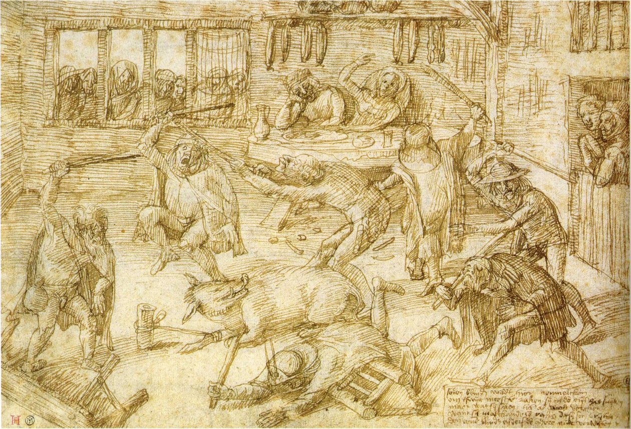 Les Aveugles Battent les Cochons - Jan Verbeeck de Oude