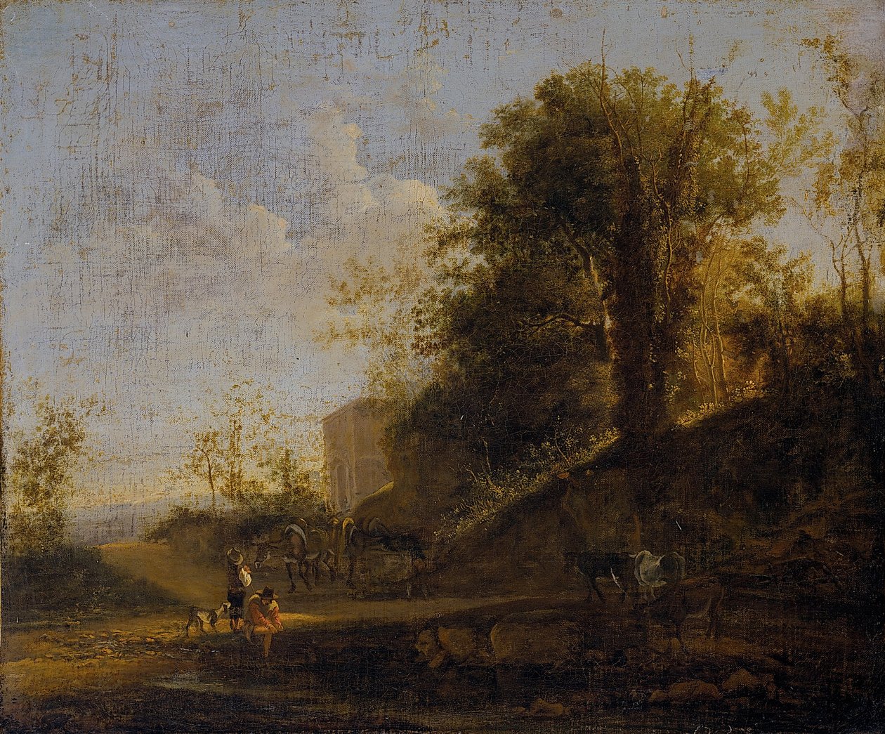 Paysage italien - Jan Dirksz Both