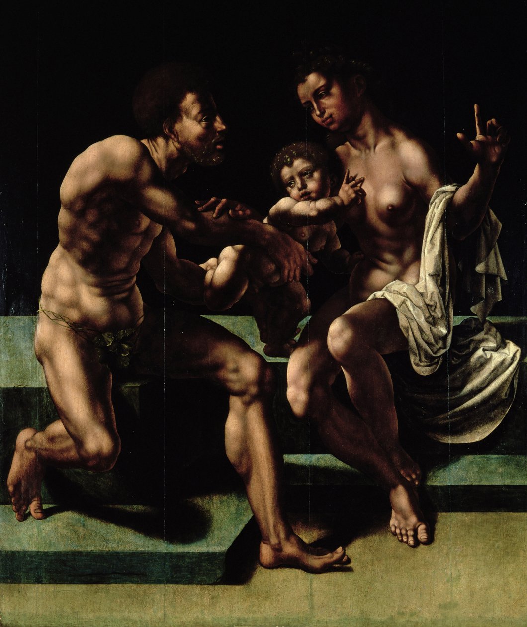 Cybèle implorant Saturne d