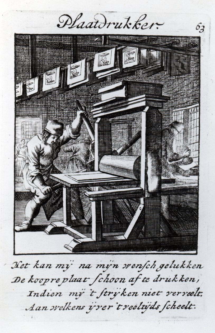 Le Graveur sur cuivre, du livre 