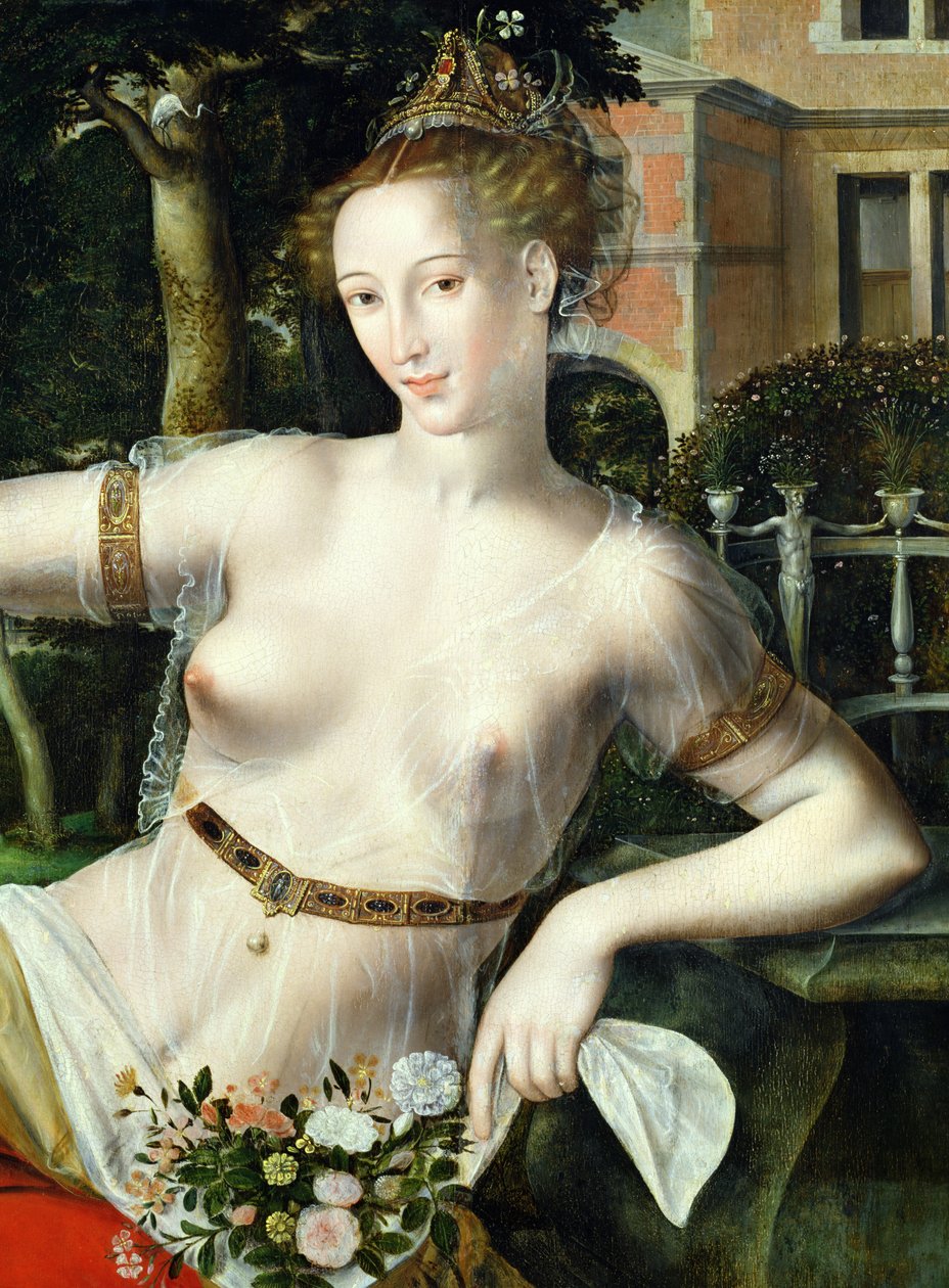 Détail de Flora, 1559 (détail) - Jan Massys or Metsys