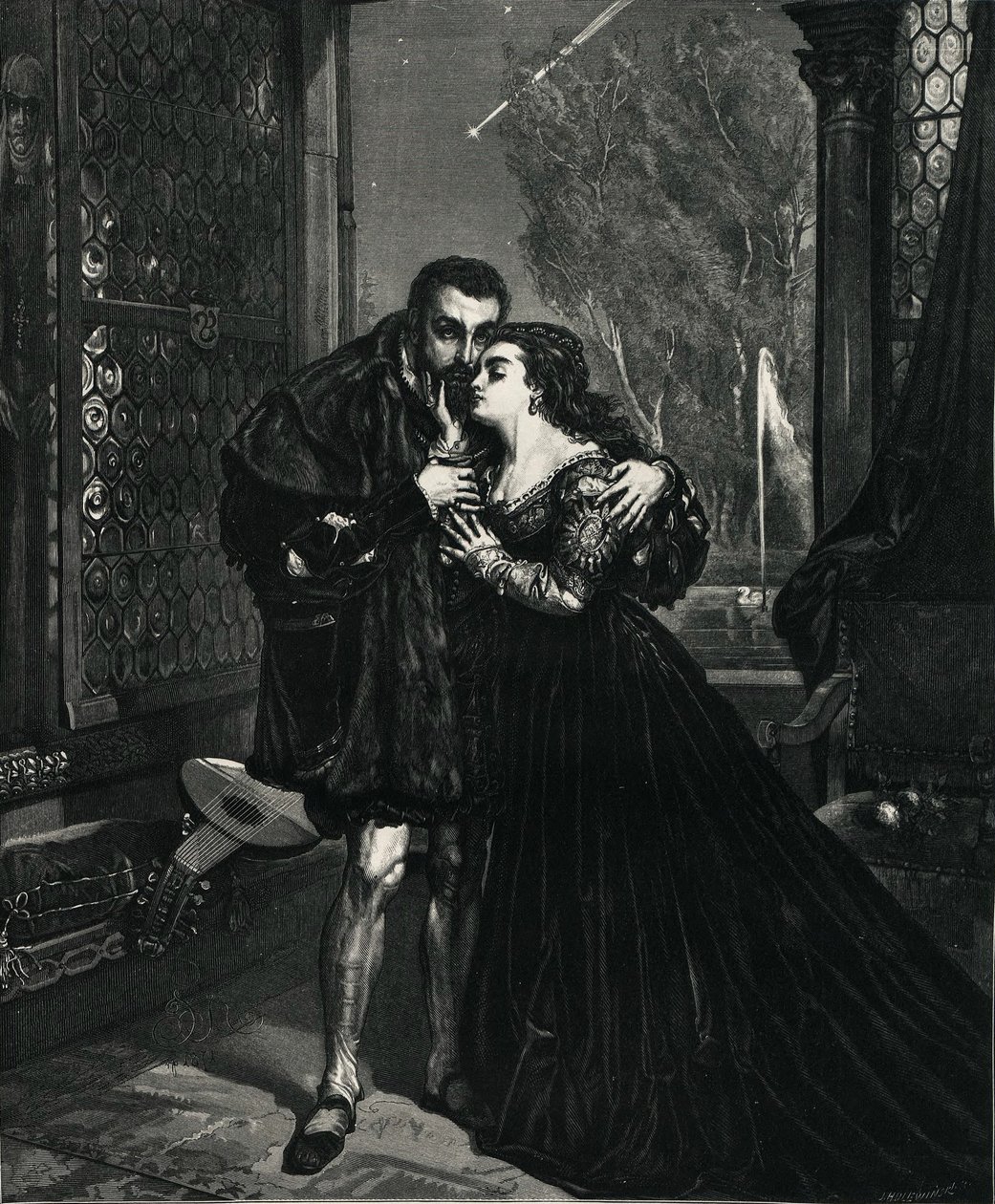 Zygmunt II August et Barbara Radziwiłł - Jan Alojzy Matejko