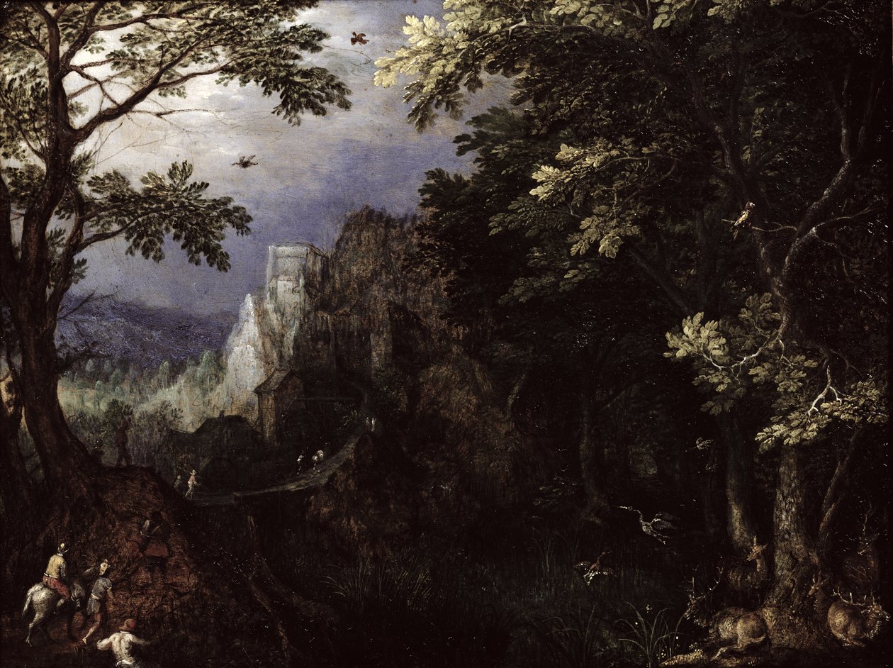 Paysage de montagne - Jan the Elder Brueghel