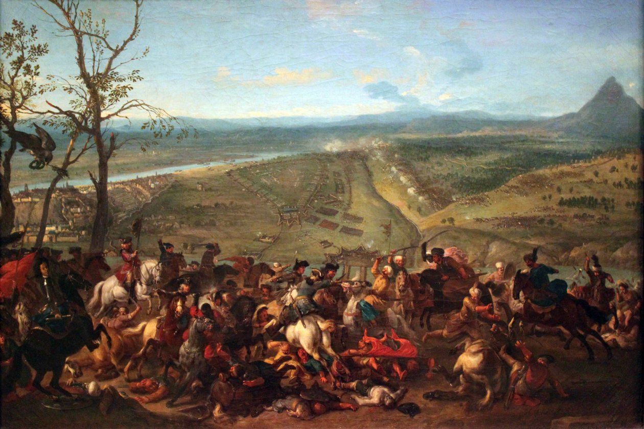 Le prince Eugène de Savoie capture Belgrade le 16 août 1717 - Jan van Huchtenburgh