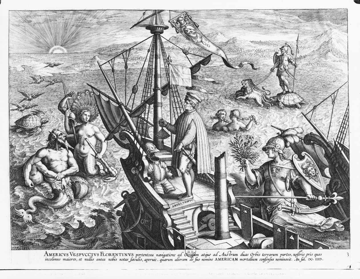 Amerigo Vespucci (1454-1512) - Jan van der Straet