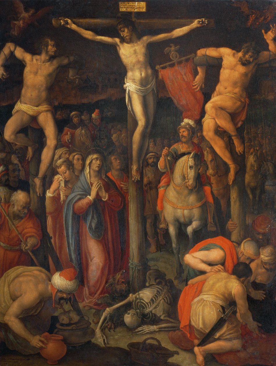 Crucifixion, 1581 - Jan van der Straet