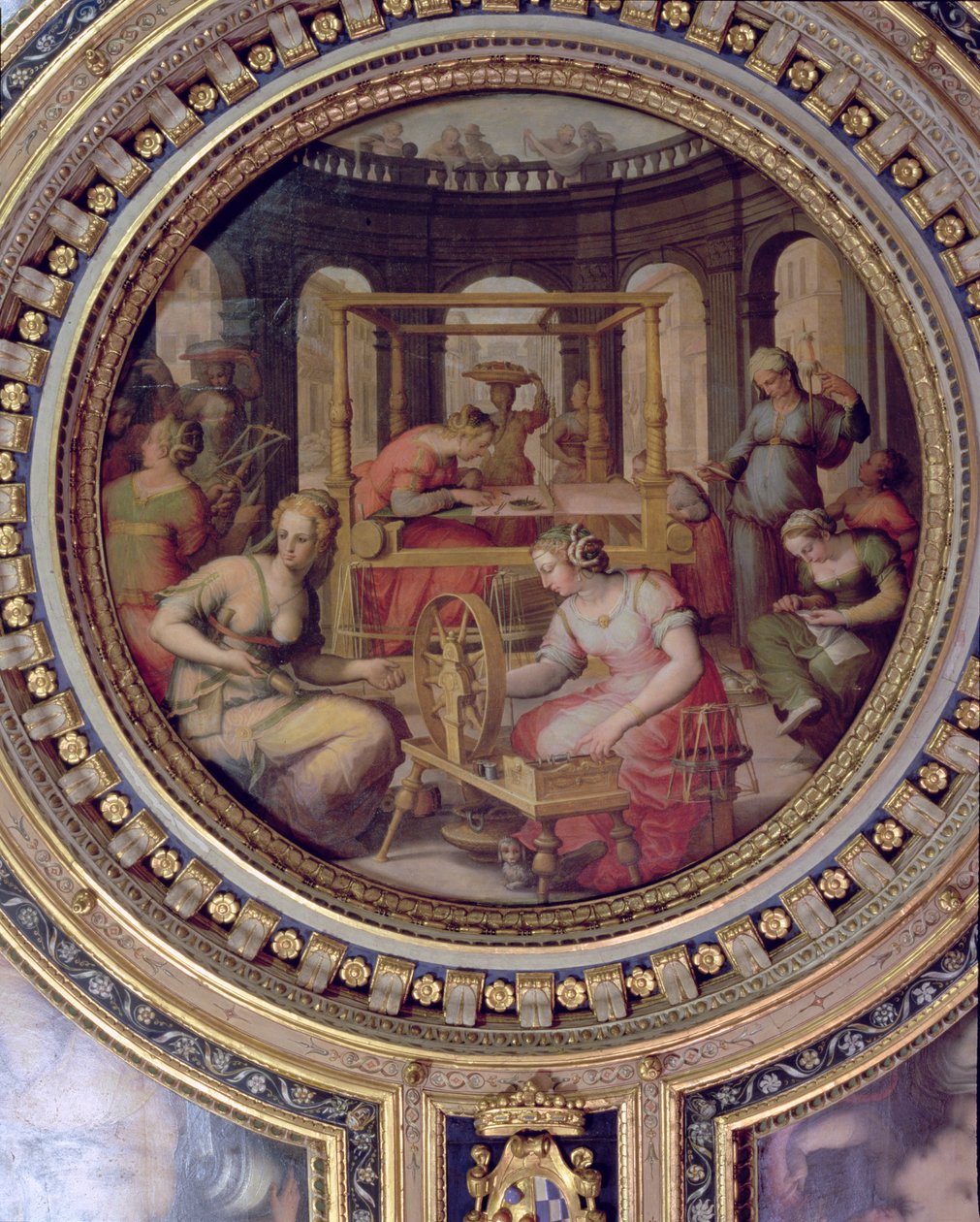 Pénélope à son métier à tisser - Jan van der Straet
