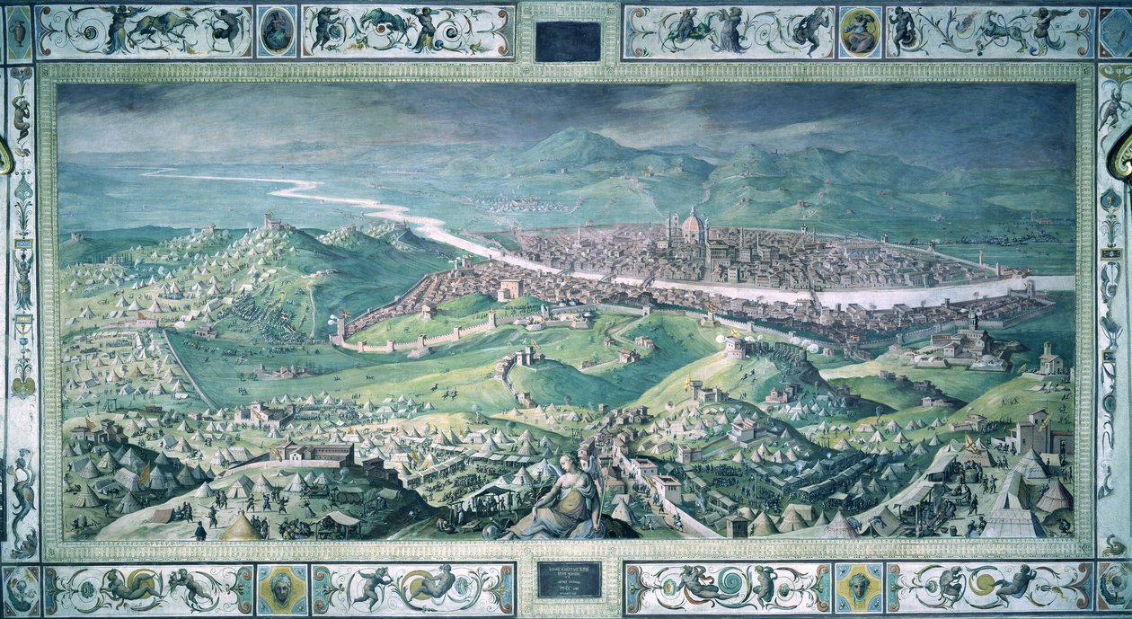 Le siège de Florence - Jan van der Straet