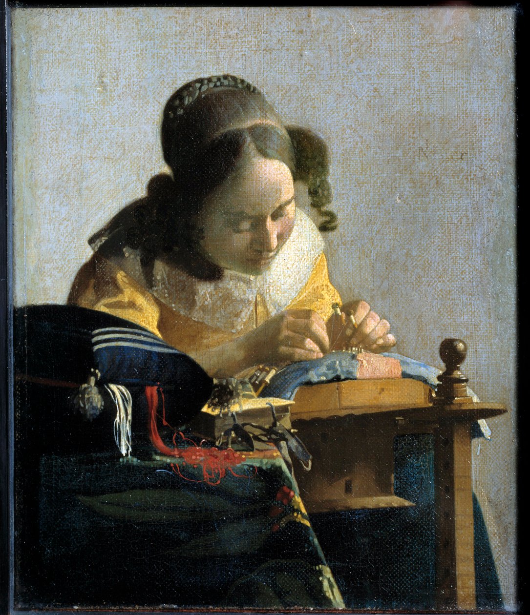 La Dentellière - Jan (1632 75) Vermeer