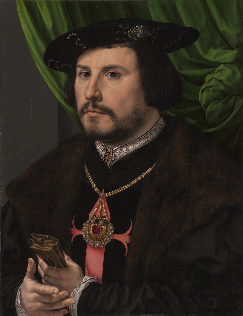 Portrait de Francisco de los Cobos y Molina, vers 1530-32 - Jan (c.1472 c.1533) Gossaert
