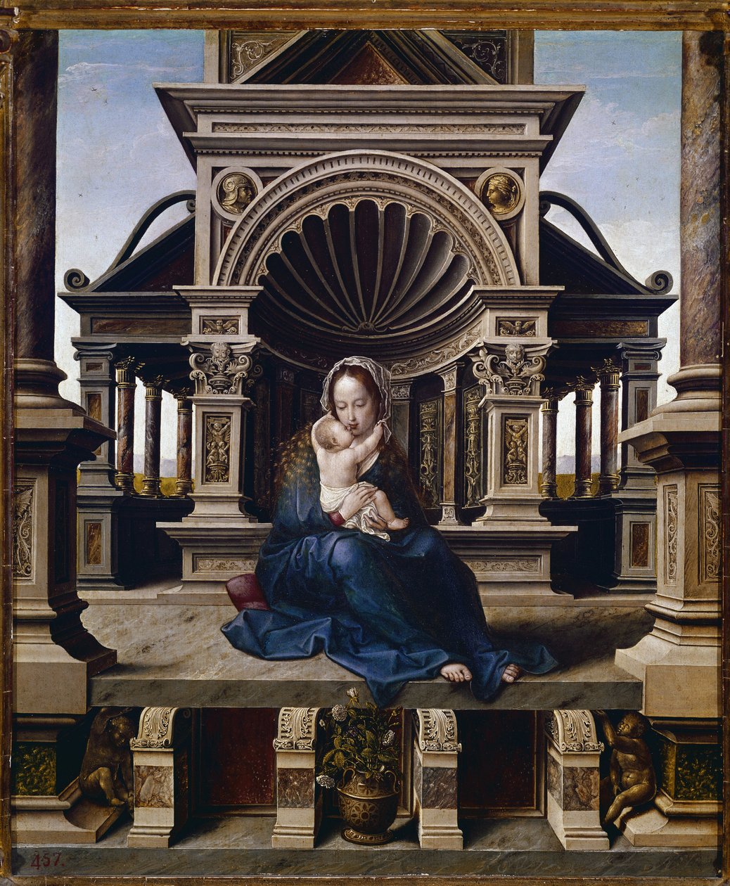 La Vierge de Louvain - Jan (c.1472 c.1533) Gossaert