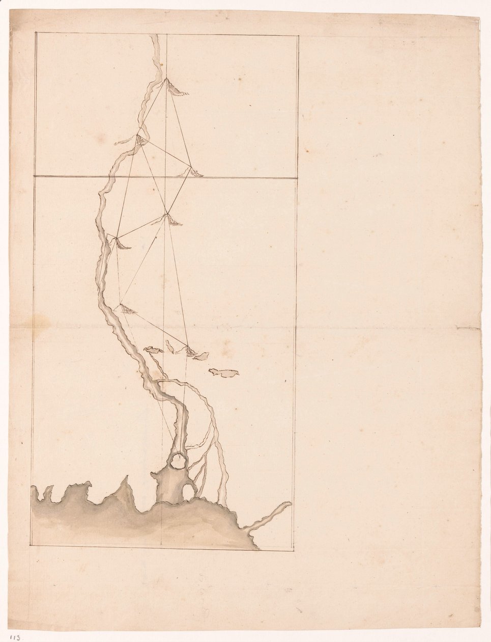Triangulation le long d