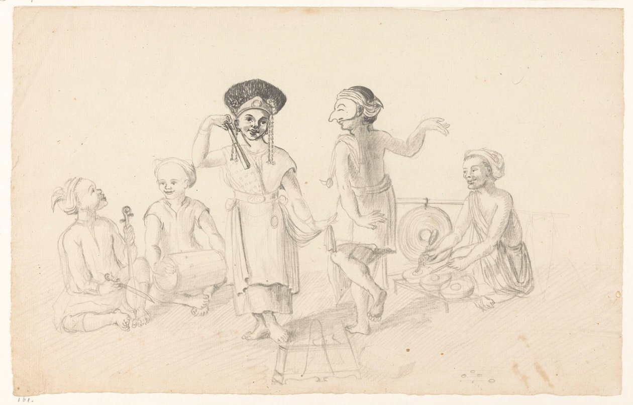 Danse javanaise - Jan Brandes