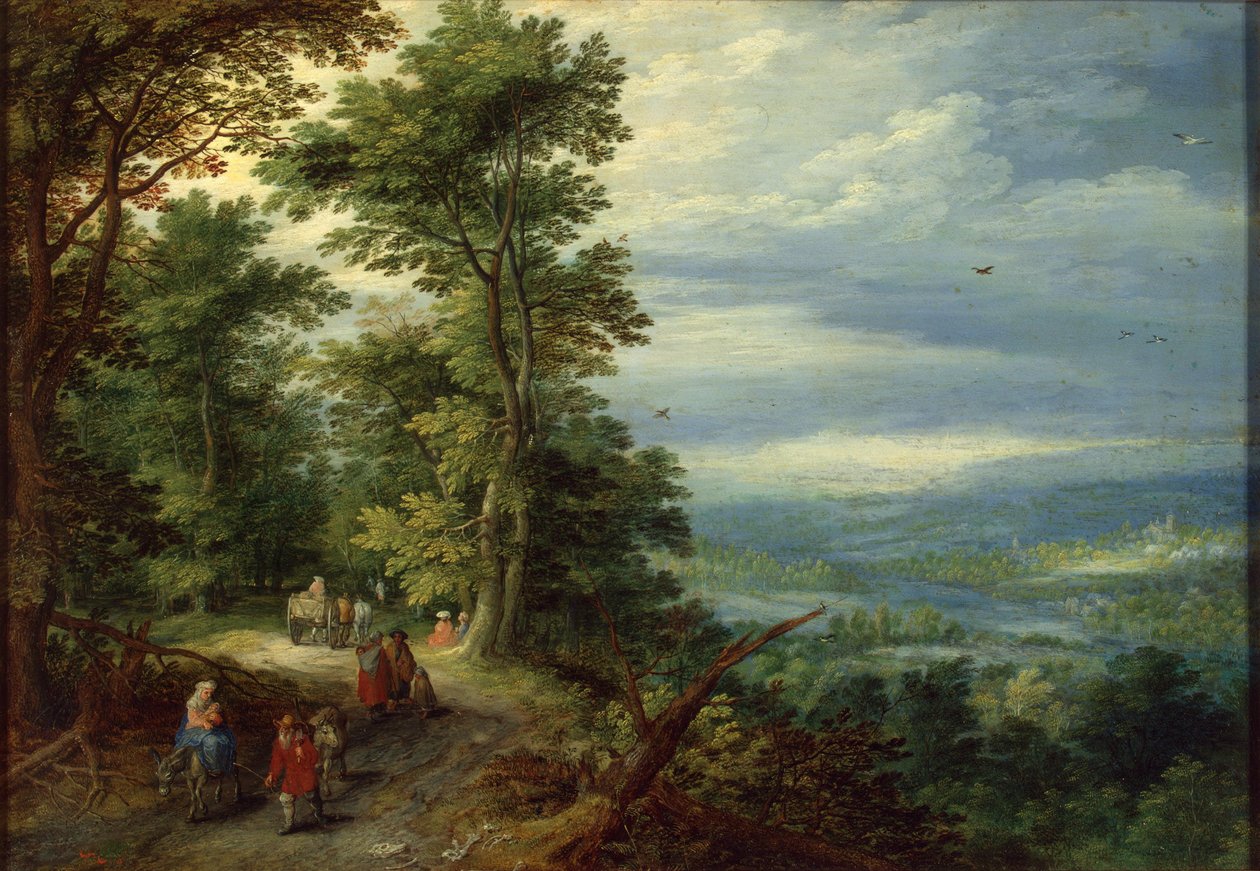 La lisière de la forêt (La fuite en Egypte)






















)" - Jan Brueghel the Elder
