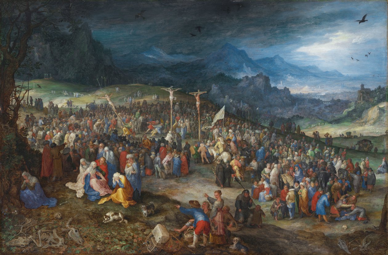 Allemand : Calvaire Calvaire - Jan Brueghel the Elder