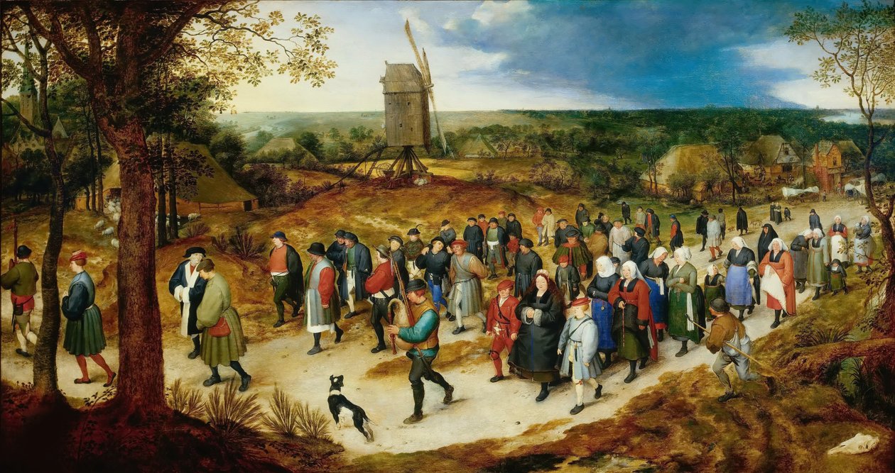 Le Cortège des Noces - Jan Brueghel the Elder
