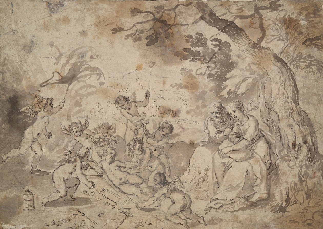La Vierge Marie et Saint Joseph et l