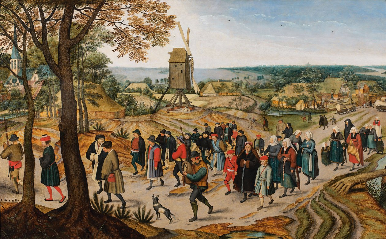 Le Cortège de mariage, 1627 - Jan Brueghel the Younger