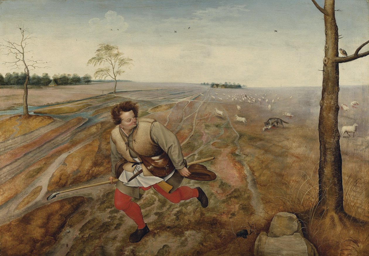 Le mauvais berger - Jan Brueghel the Younger