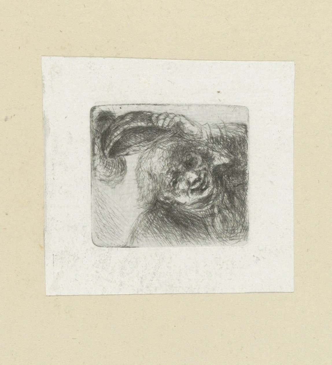 Homme riant - Jan Chalon