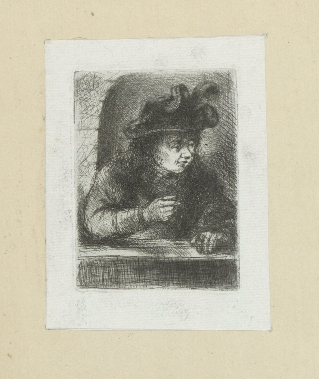 Homme près d