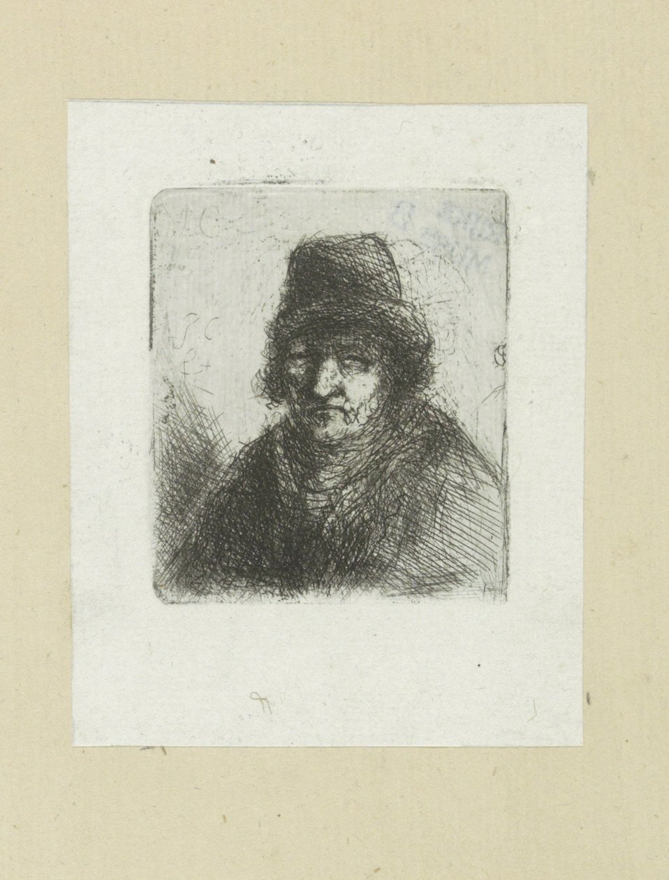 Homme adulte avec chapeau - Jan Chalon