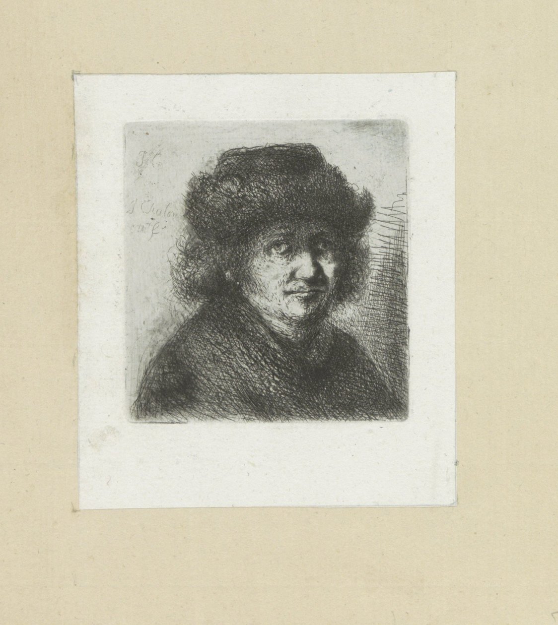 Homme adulte avec chapeau - Jan Chalon
