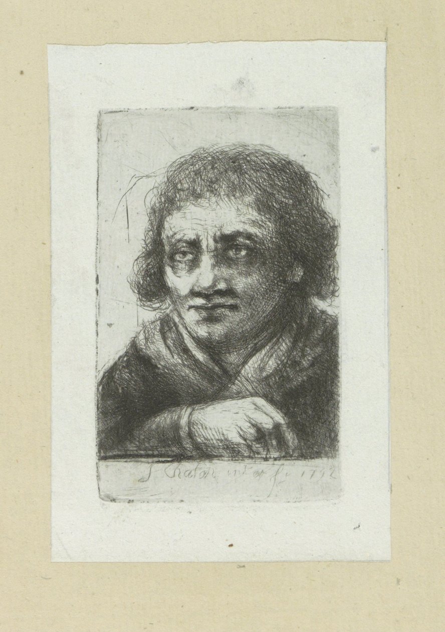 Homme adulte, main droite visible - Jan Chalon