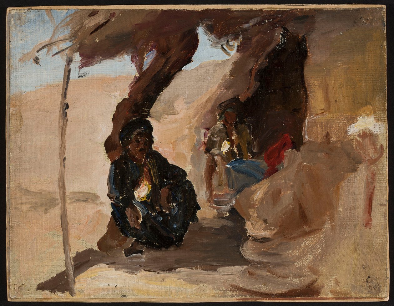 Repos dans le désert. D