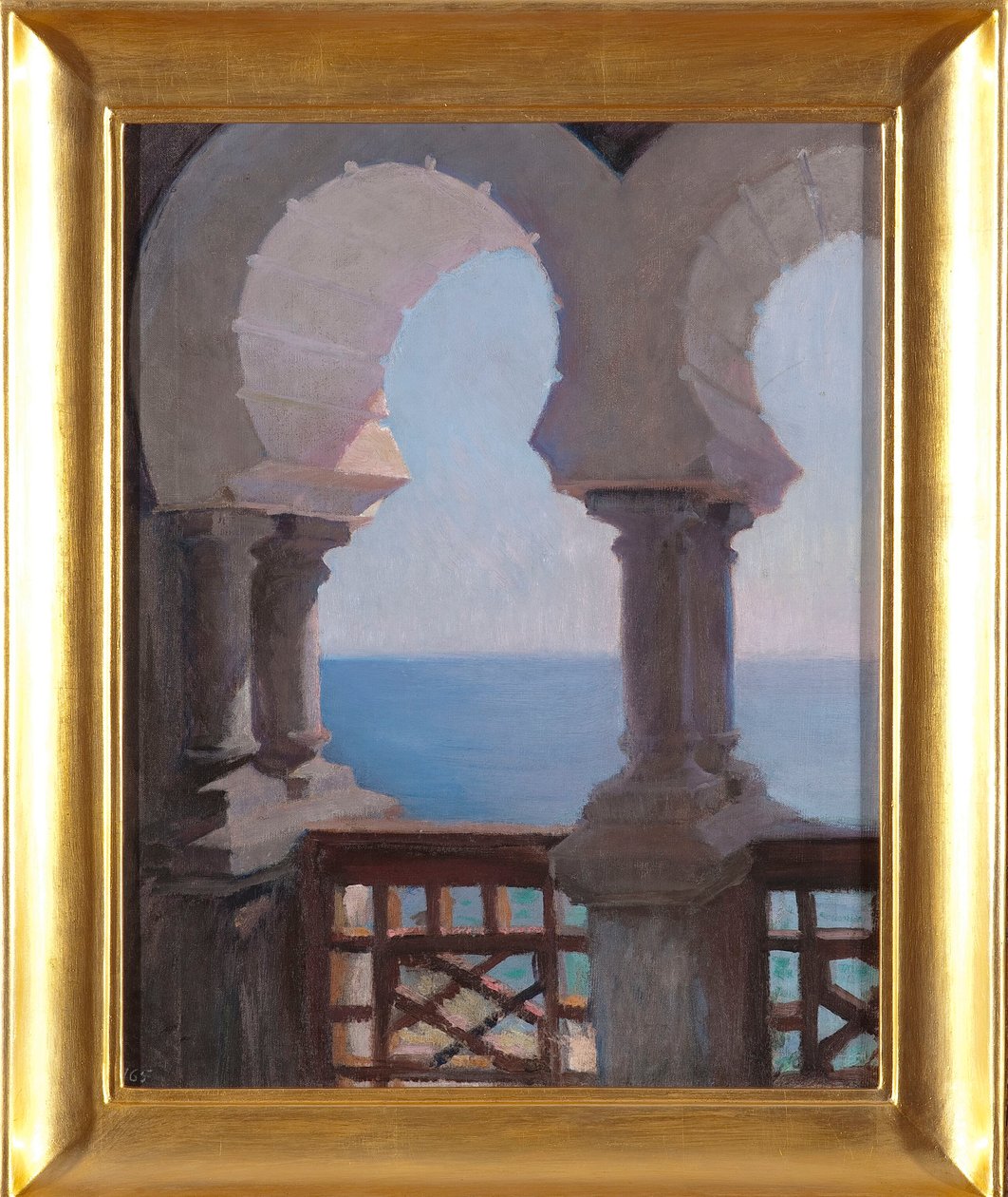 Véranda mauresque de la villa Bachczi-Dere à Yalta. D