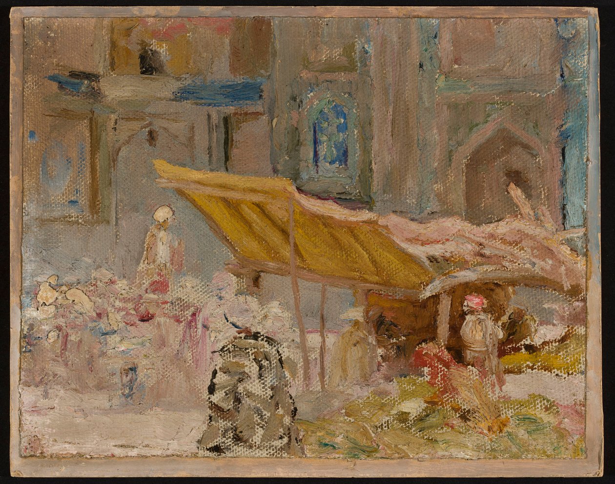 Samarcande – le marché aux fruits. Extrait d
