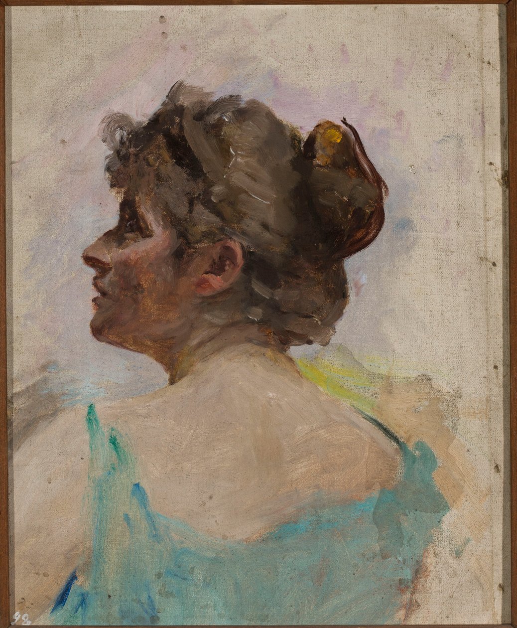 Étude de tête pour le tableau « Danse symbolique » - Jan Ciągliński