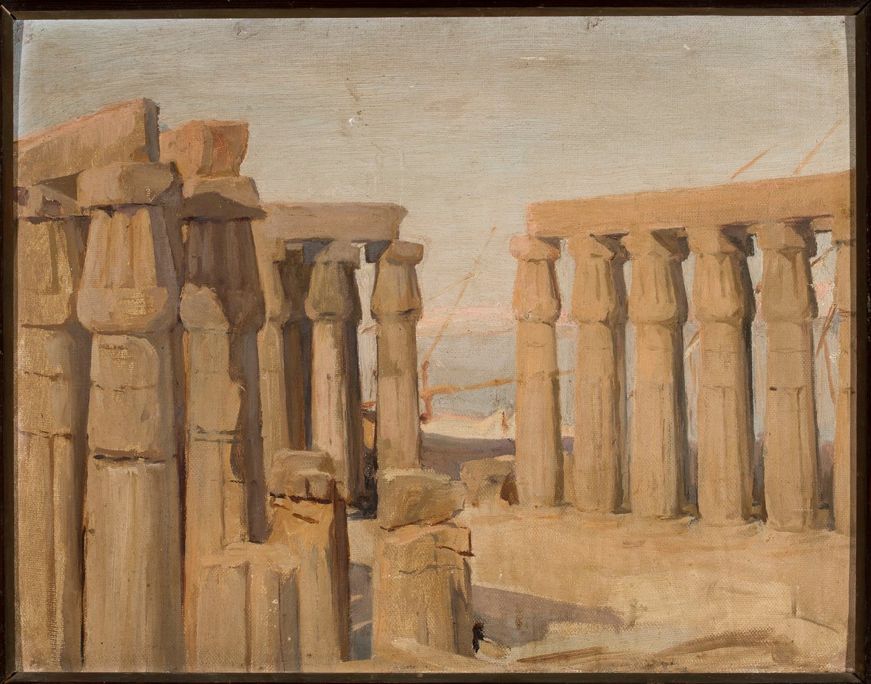 Le temple de Louxor. Extrait d