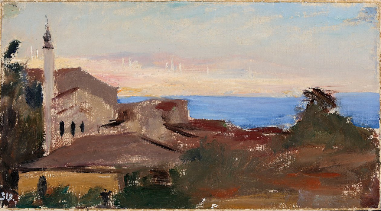 Vue de la ville. Extrait d