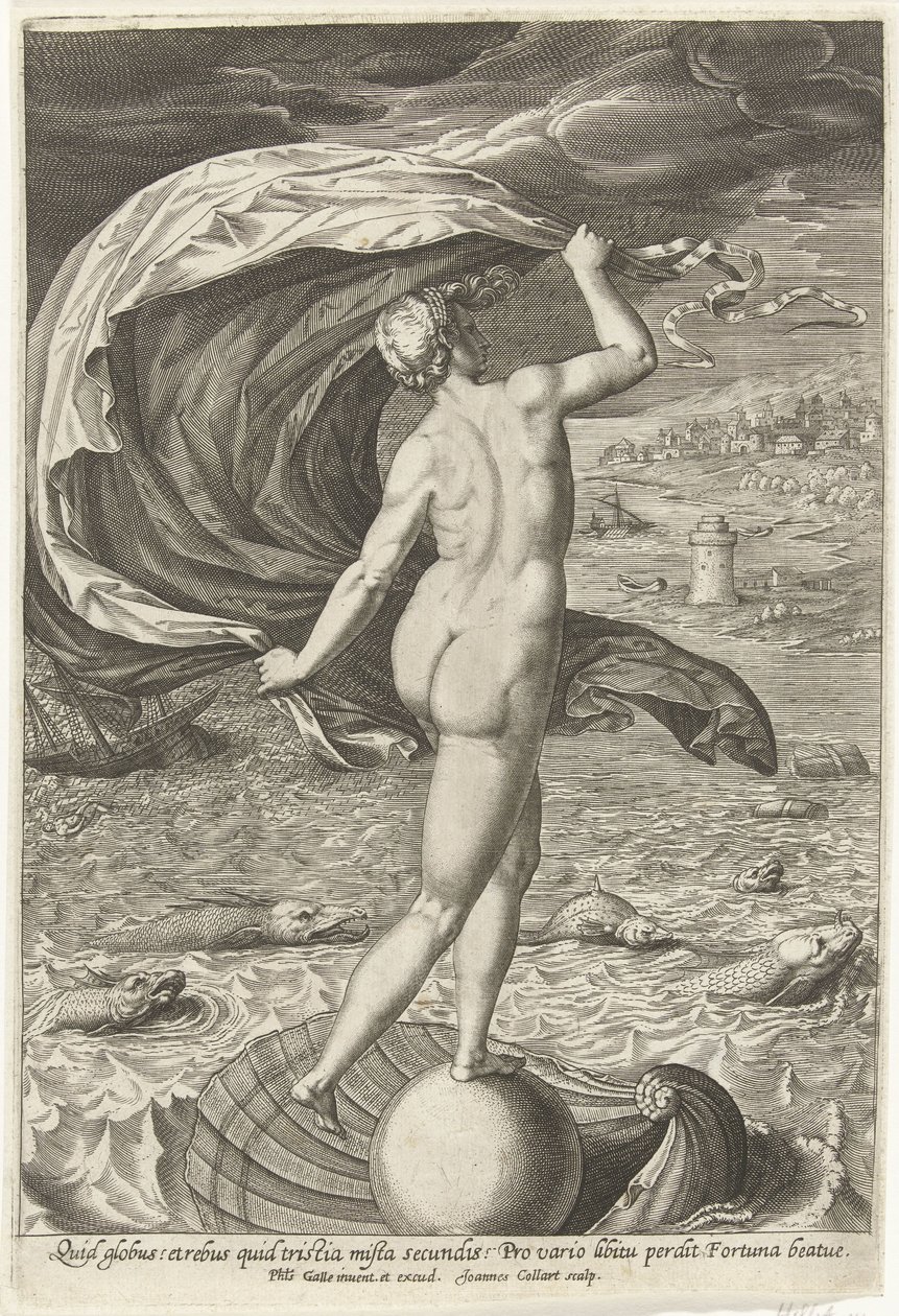 Fortune (Fortuna) - Jan Collaert (II)