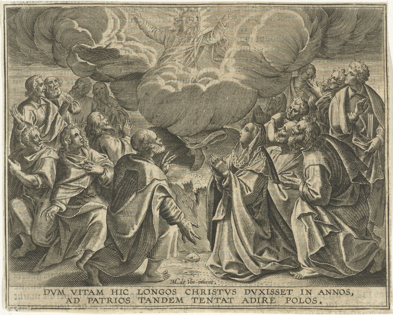 Ascension du Christ - Jan Collaert (II)
