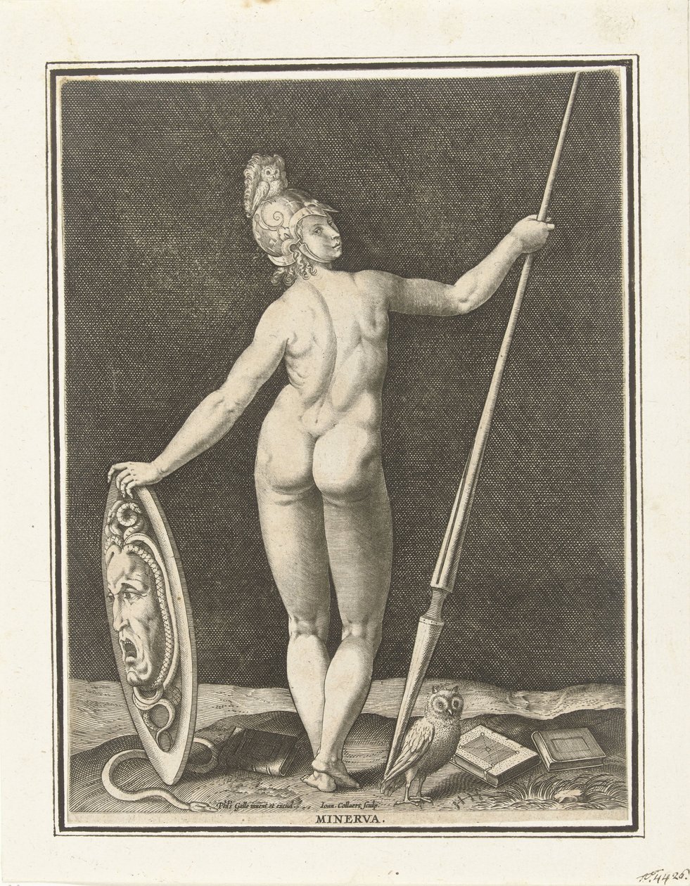 Minerve - Jan Collaert (II)