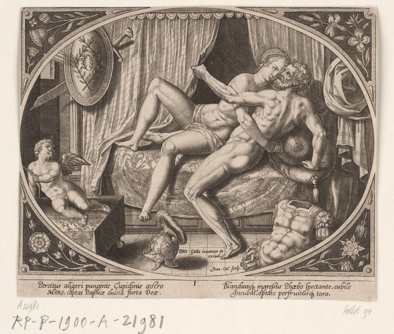 Adultère de Vénus et Mars - Jan Collaert (II)
