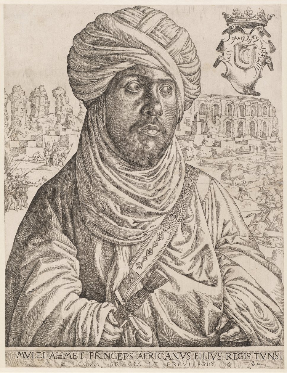 Portrait de Muley Ahmed - Jan Cornelisz Vermeyen
