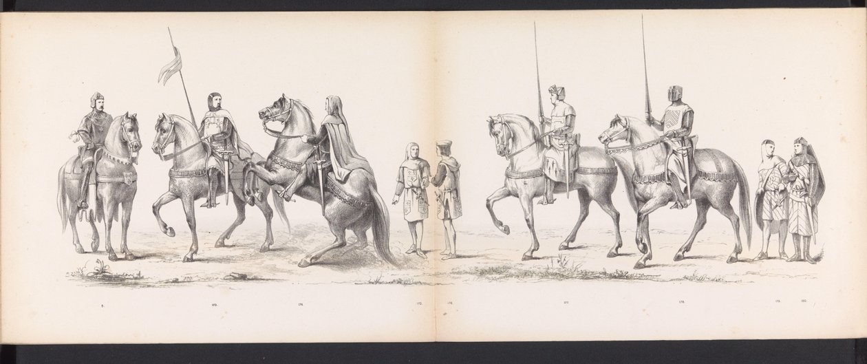 Mascarade des étudiants de Leyde, 1865 (plaque 14) - Jan Daniël Cornelis Carel Willem baron de Constant Rebecque